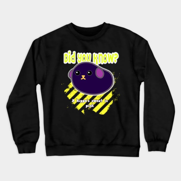 Did you know? 2 Crewneck Sweatshirt by PsychoDelicia